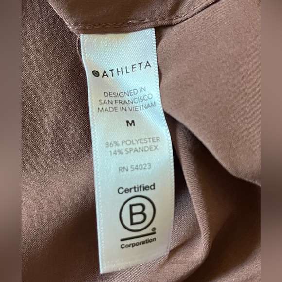 ATHLETA Zephyr Tank Sleeveless Top in Hearth Rose Mauve Size Medium - Picture 7 of 11